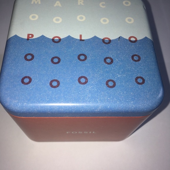 Men’s Fossil Grant Watch with White Dial and Brown Leather Strap - Picture 4 of 5